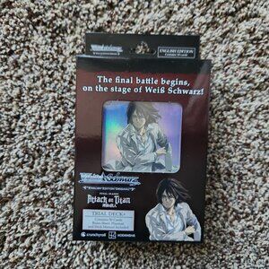 Weiss Schwarz Attack on Titan Final Season Trial Deck+ - New